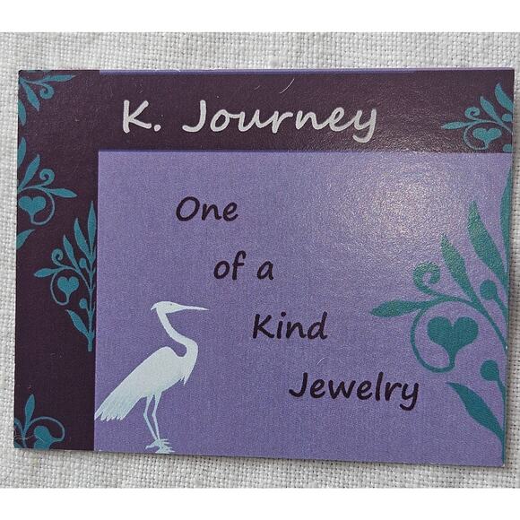 New! One of a Kind! Cluster Pendant Necklace - Picture 4 of 6